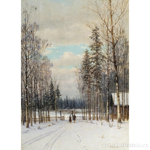 Зима. У околицы