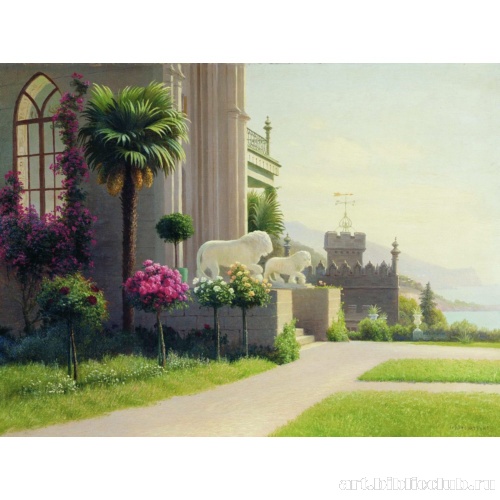 Алупка. Дворец. Терраса