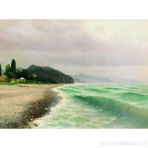 Берег моря. Крым