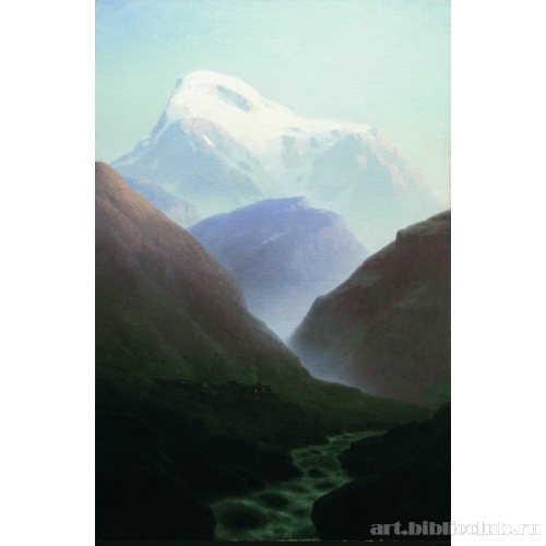 Казбек. Сумерки