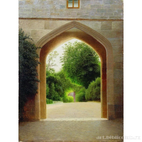 Крым. Вид Воронцовского парка