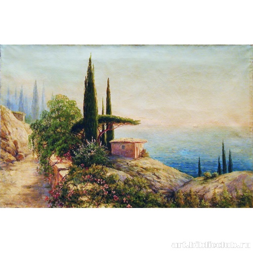 Крымский пейзаж с саклей