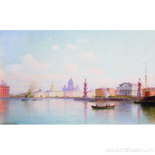 Вид Стрелки Васильевского острова