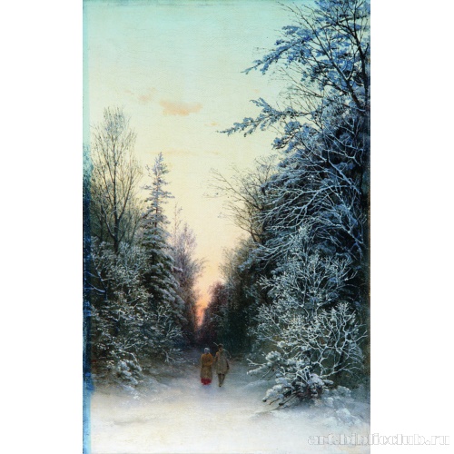 В зимнем лесу