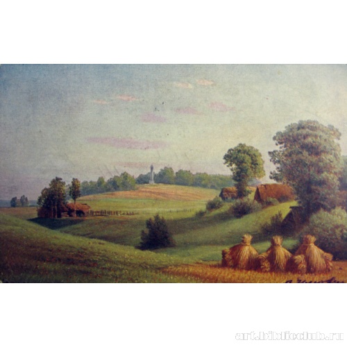 Вид памятника на Бородинском поле