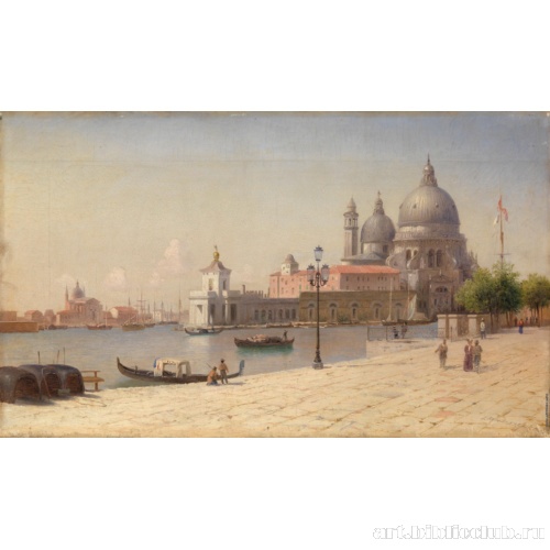 Вид на церковь Санта-Мария делла Салюте