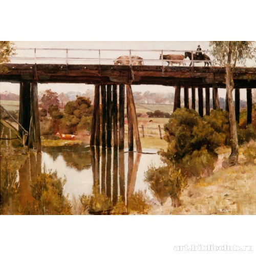 Зимнее утро после дождя, Гарденерс-Крик