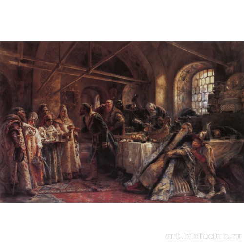 Поцелуйный обряд (Пир у боярина Морозова)