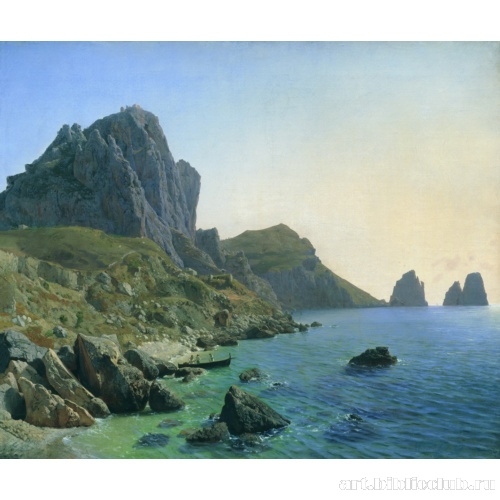 На острове Капри. Береговые утесы