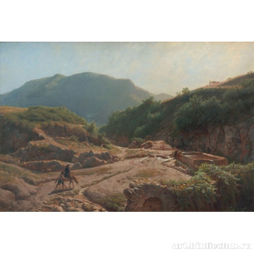 Фонтан Аннибала в Рокка-ди-Папа близ Рима