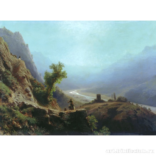 В горах Кавказа