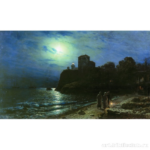 Лунная ночь на море