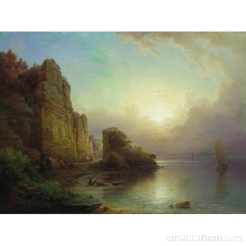 Лофотенский остров. Скалы у моря