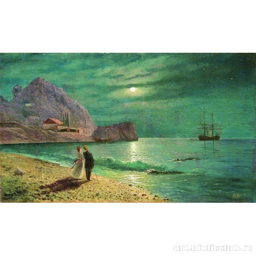 Ночь в Крыму. Берег моря