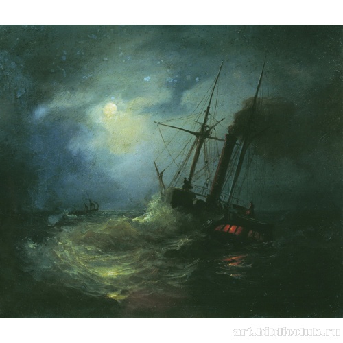 Ночь на море