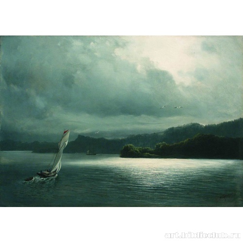 Парусник в море