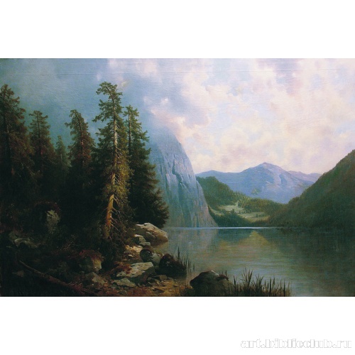 Озеро в горах