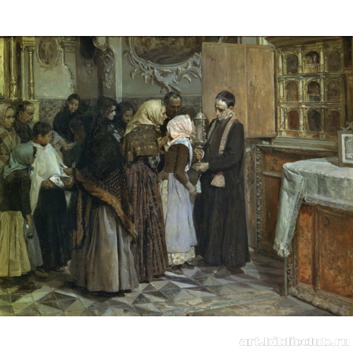 Целование мощей