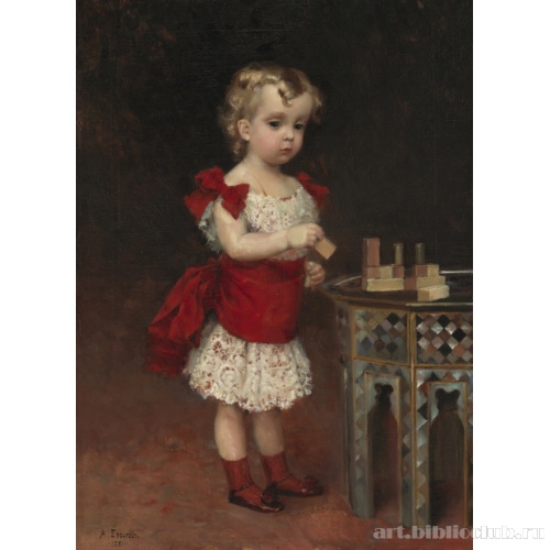 Портрет великого князя Андрея Владимировича в детстве