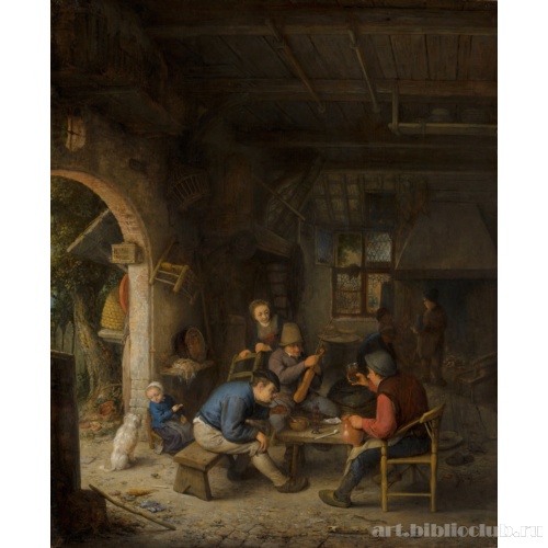 Крестьяне на постоялом дворе