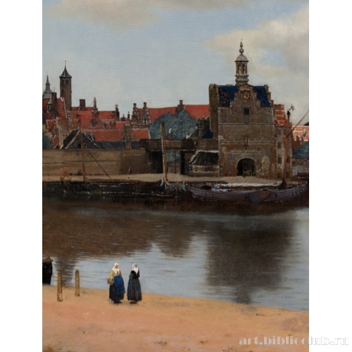 Вид Делфта. Фрагмент