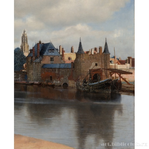 Вид Делфта. Фрагмент