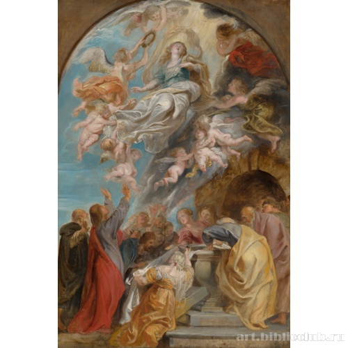 Моделло для алтарной картины «Вознесение Девы Марии»