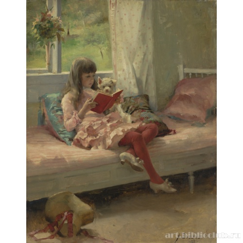 Добрые друзья. Портрет сестры художника Берты Эдельфельт