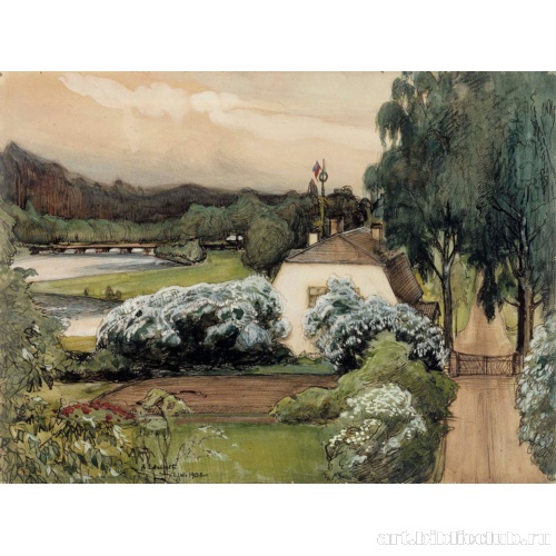 Дом бригадира в поместье Саари