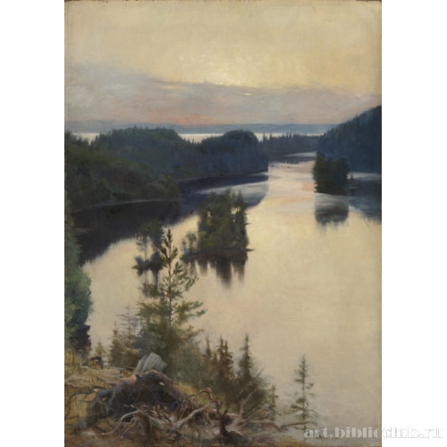 Каукольский хребет на закате