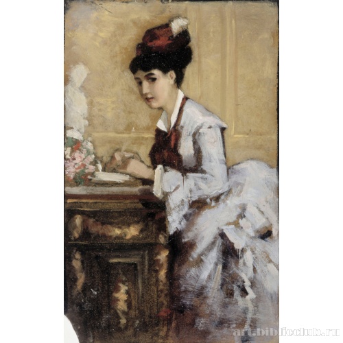 Пишущая женщина