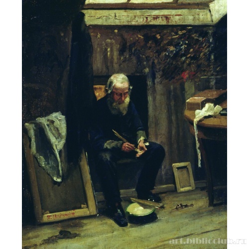 В мастерской художника