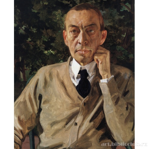 Портрет композитора Сергея Васильевича Рахманинова