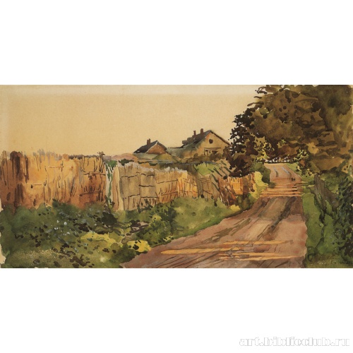 Дорога на даче