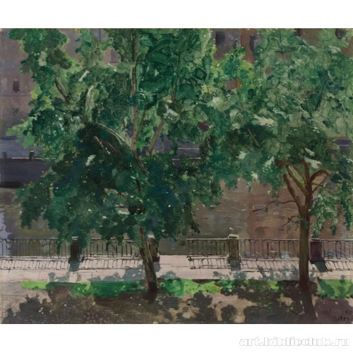 Деревья. Этюд