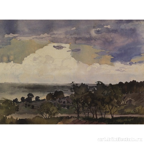 Пейзаж с озером