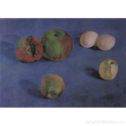 Натюрморт. Яблоки и яйца
