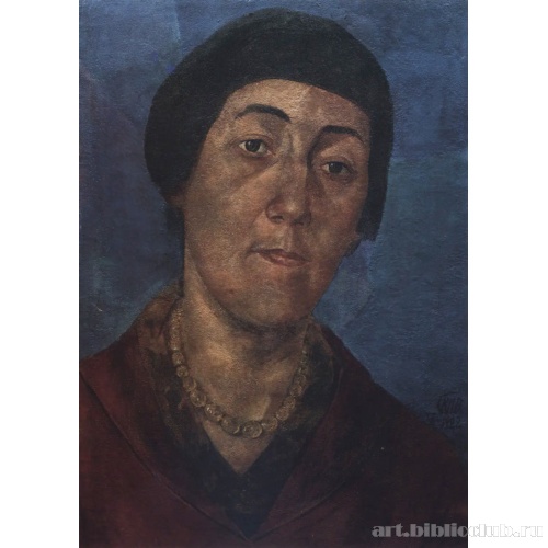 Портрет М. Ф. Петровой-Водкиной, жены художника