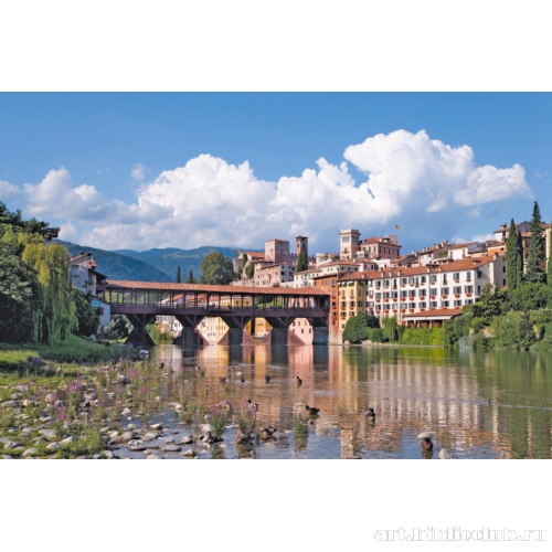 Мост Понте дельи Альпи в Бассано-дель-Граппа