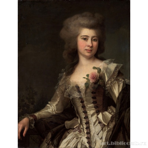 Портрет неизвестной с розой