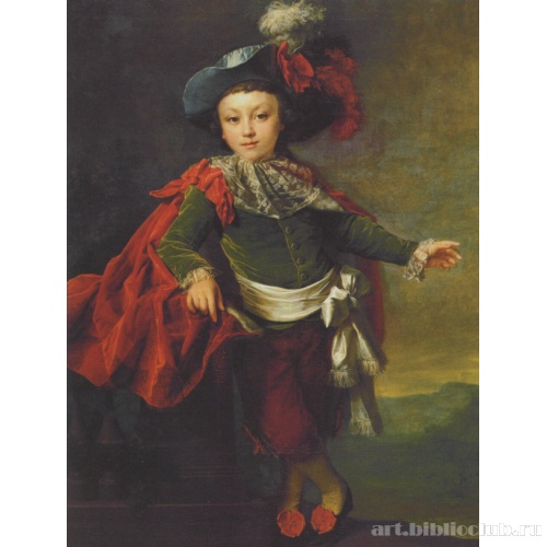 Портрет Ф.П. Макеровского в маскарадном костюме