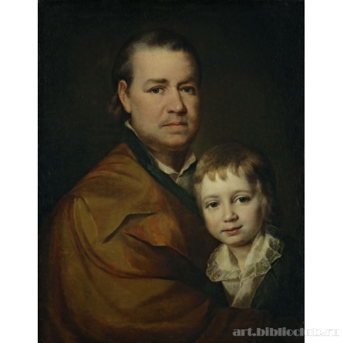 Портрет неизвестного пожилого человека с мальчиком