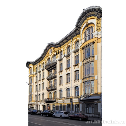Доходный дом И. П. Исакова. Фасад доходного дома И. П. Исакова