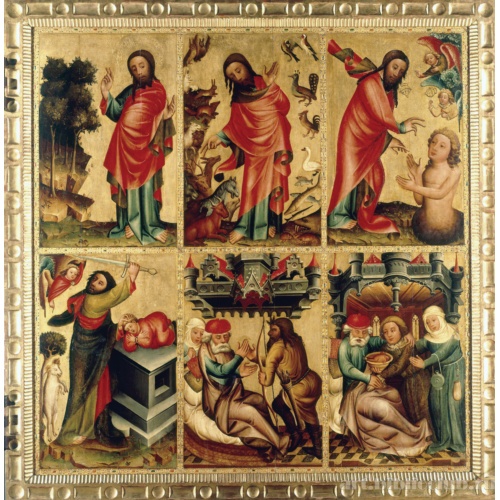 Алтарь апостола Петра из Грабова, обратная сторона левой внешней створки