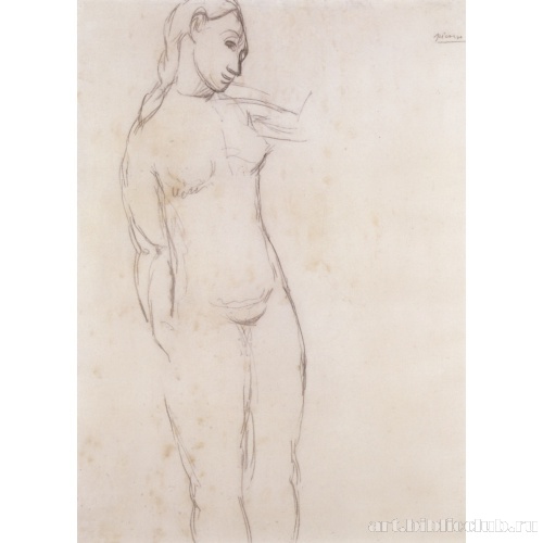 Стоящая обнаженная