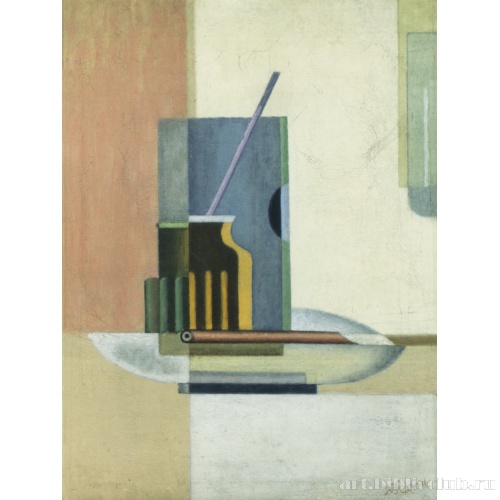 Банка с кистью