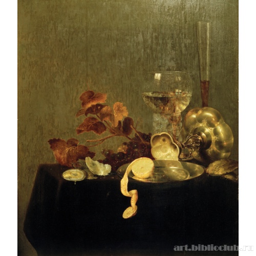 Натюрморт с опрокинутым кубком