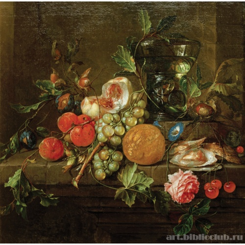 Натюрморт с плодами и устрицами