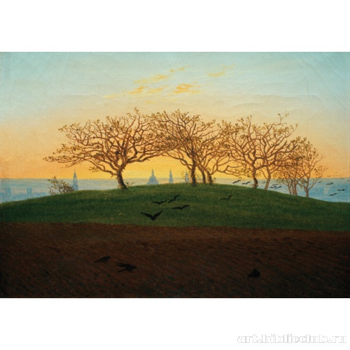 Холмы и пашня близ Дрездена