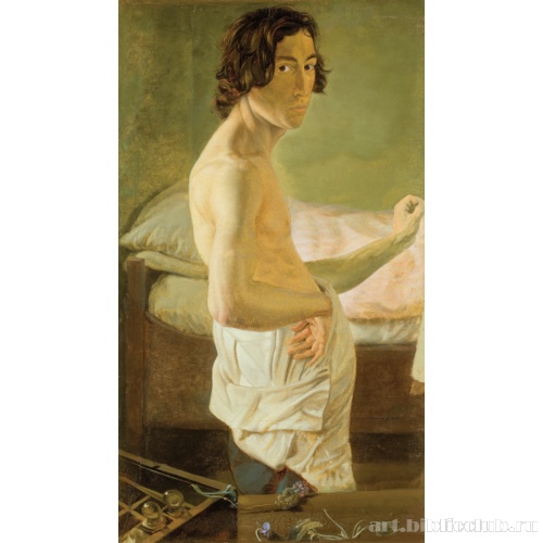 Автопортрет перед мольбертом